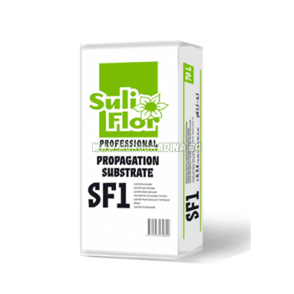 Професионалнен торфен субстрат Suli Flor SF1